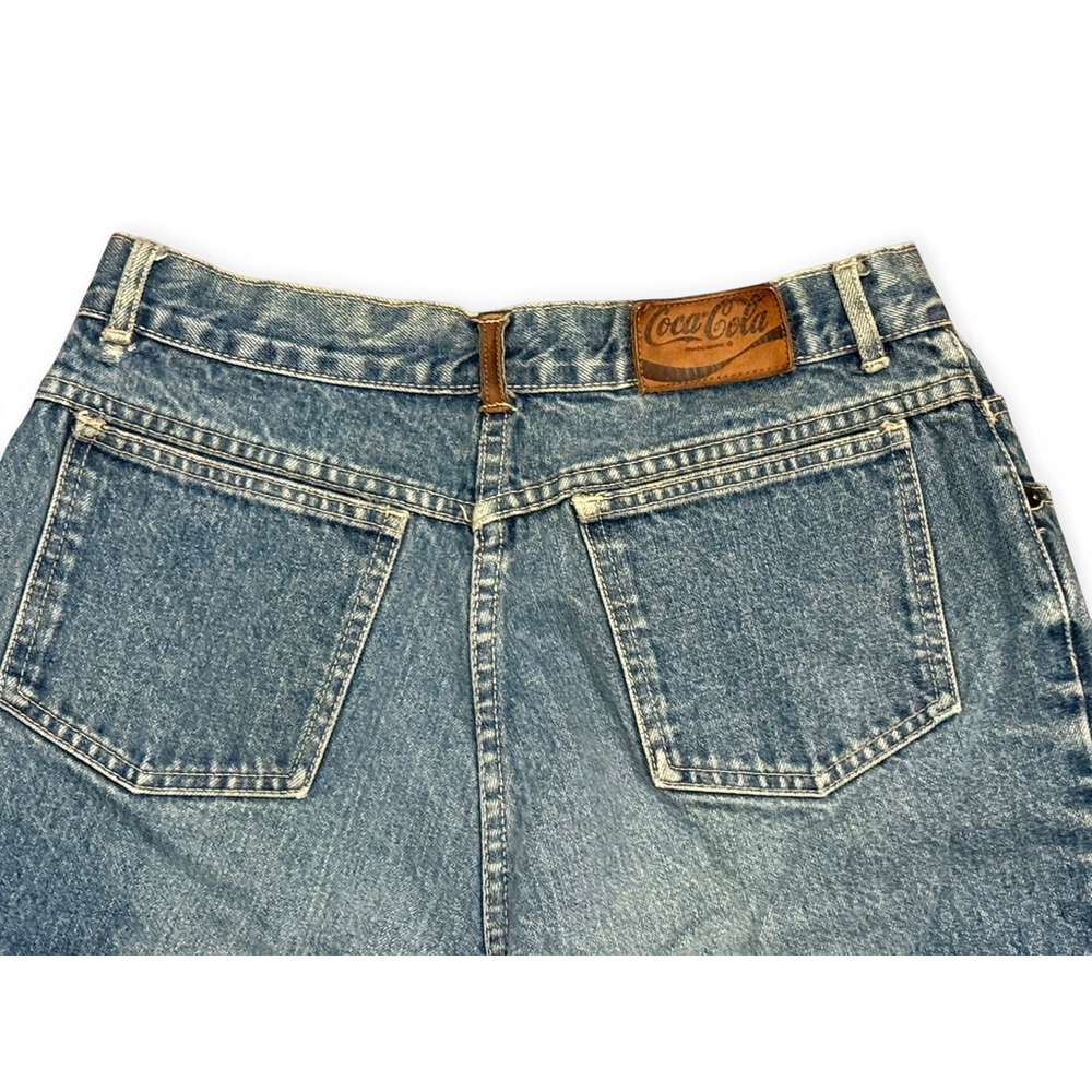 Vintage Coca Cola Jeans Womens High Rise Tapered Mom Jeans Denim Sz 27/6 - Picture 7 of 10